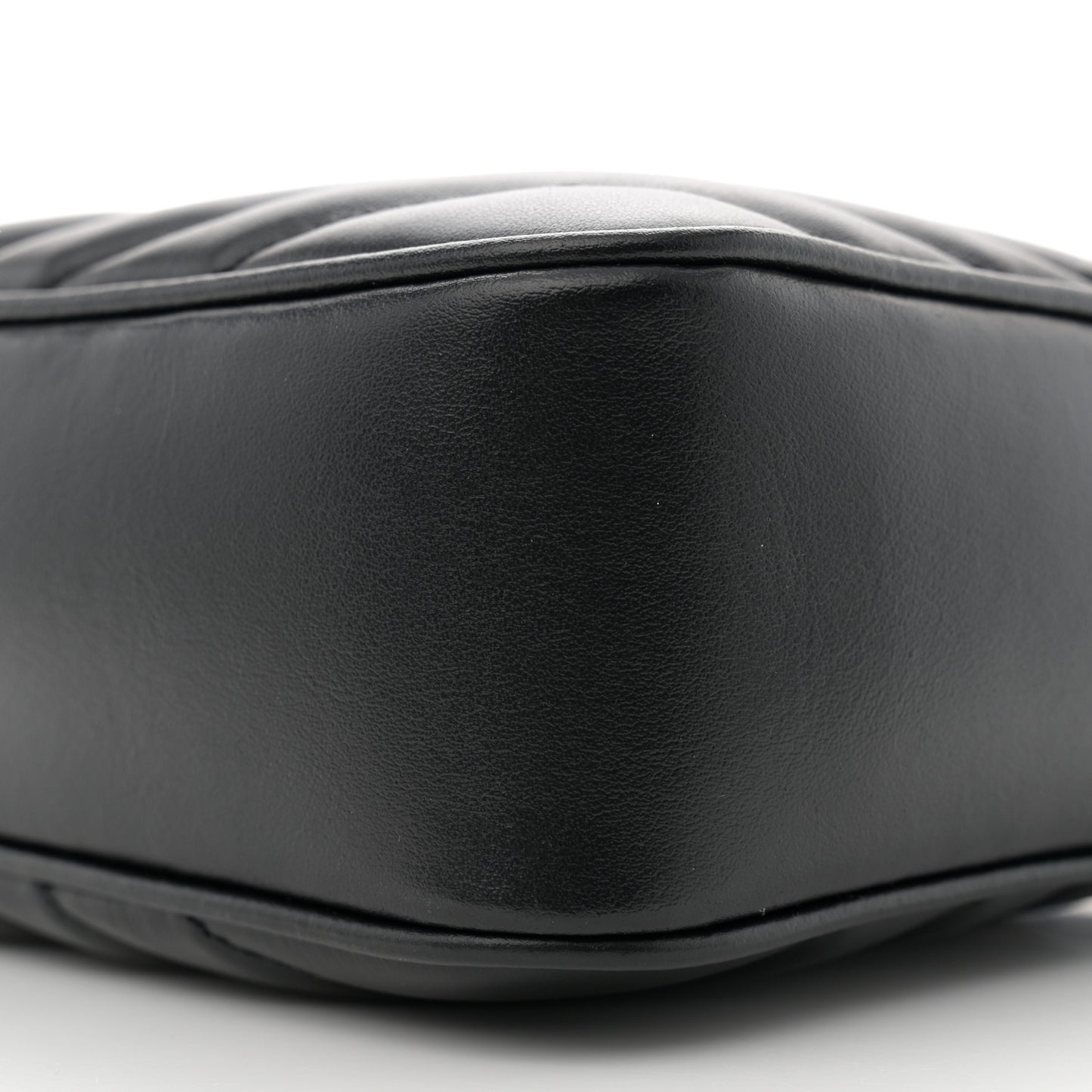 Calfskin Matelasse Monogram Monochrome Lou Camera Bag Black