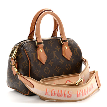 Louis Vuitton Monogram Speedy Bandouliere 20  Pink Orange 3 of 10