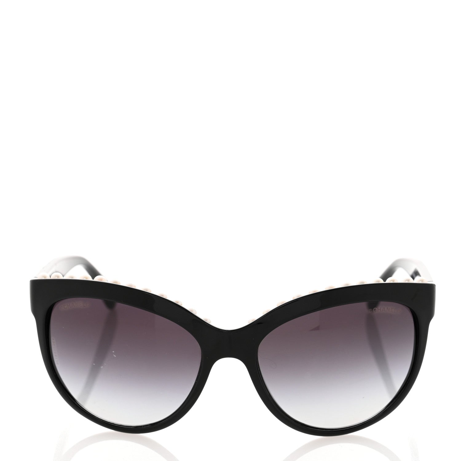 Chanel Freshwater Cultured Pearl Butterfly Sunglasses 6040-H Black 2 of 9
