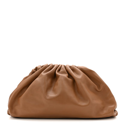 Bottega Veneta Smooth Butter Calf The Pouch Oversized Clutch Cammello 1 of 10