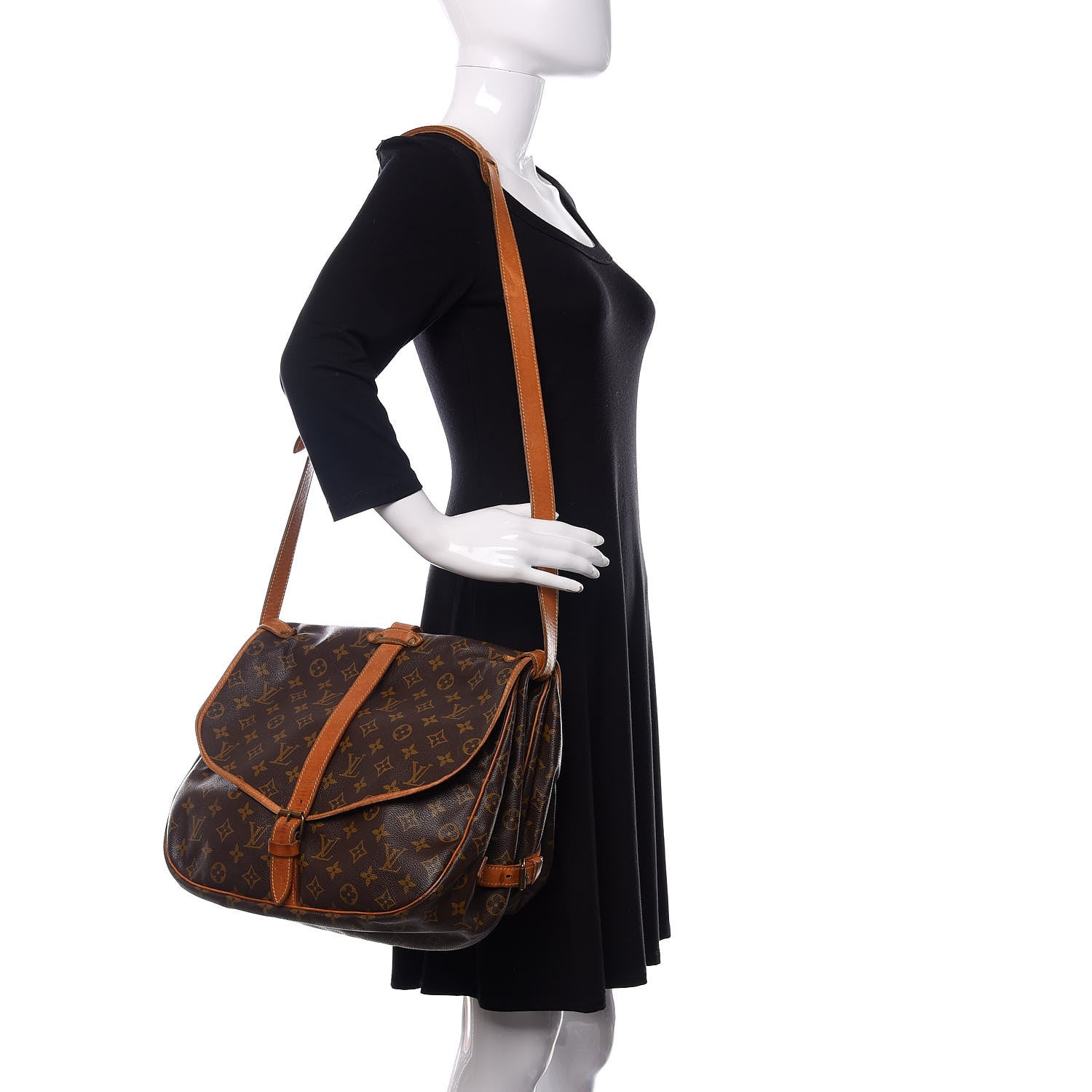 Louis Vuitton Monogram Saumur 35 2 of 10