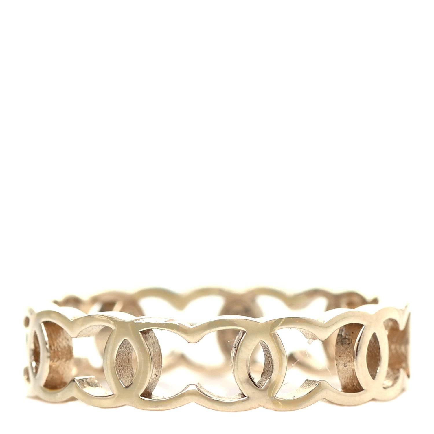Chanel Metal CC Ring 6 52 Gold 1 of 4