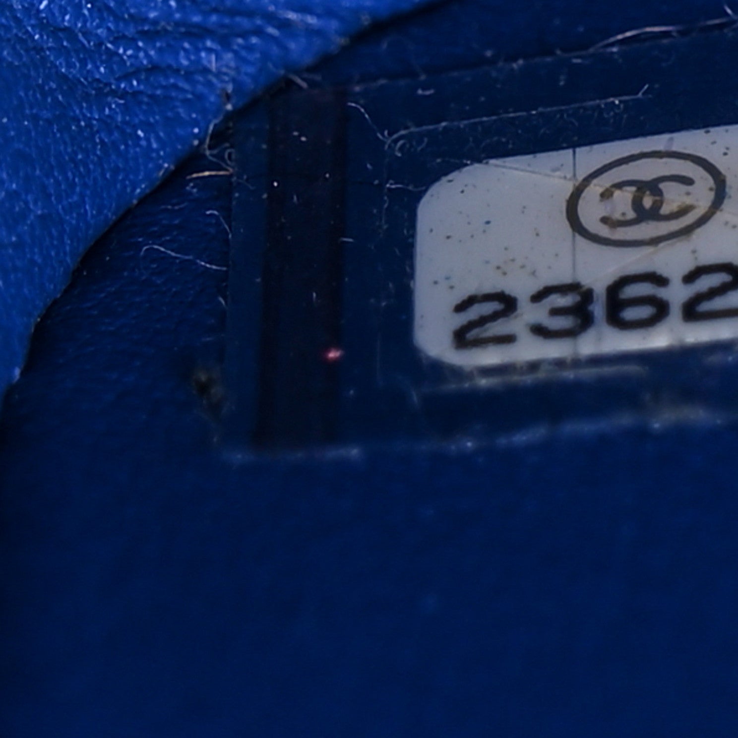 Chanel Snakeskin Mini Rectangular Flap Blue 7 of 11