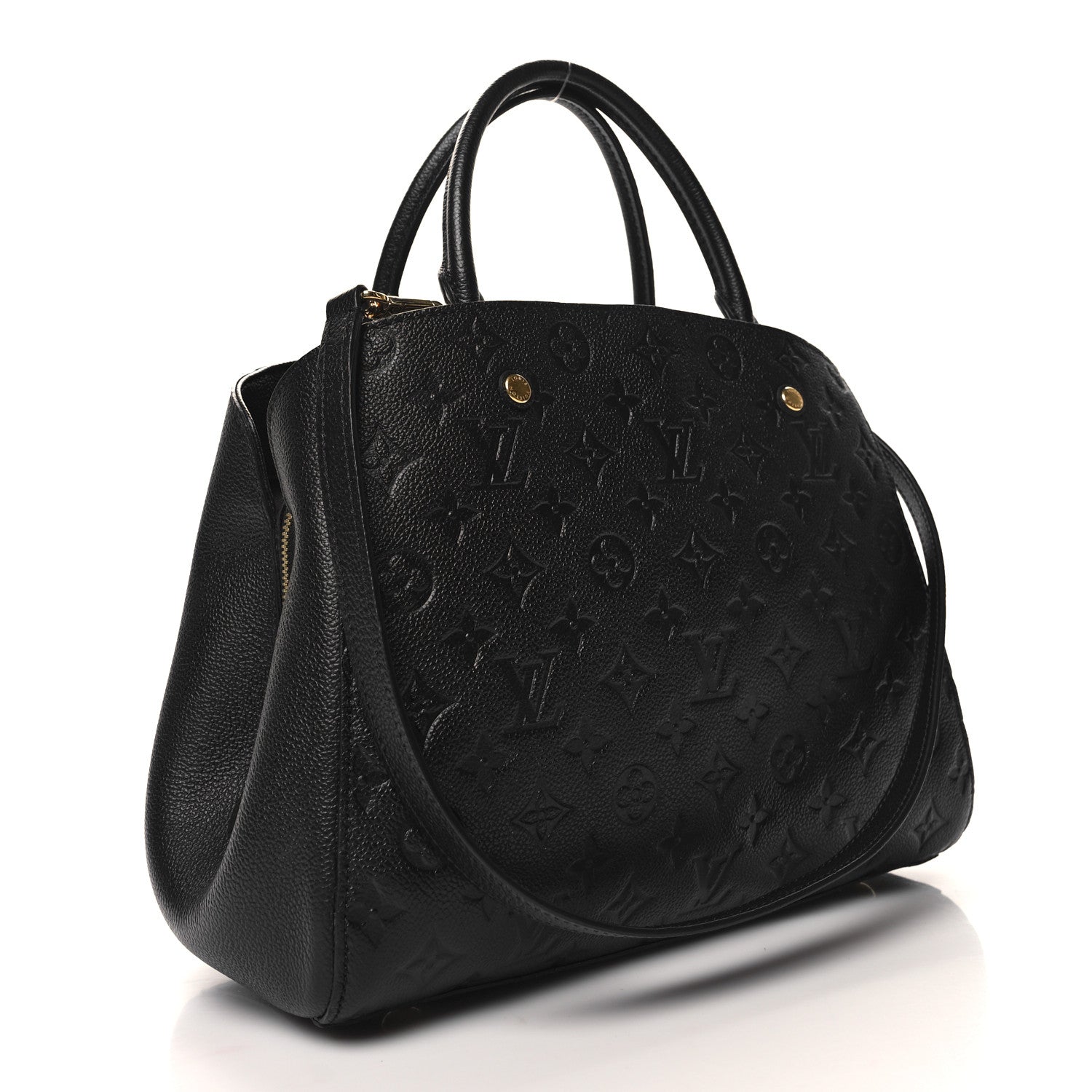 Louis Vuitton Empreinte Montaigne MM Black 3 of 12