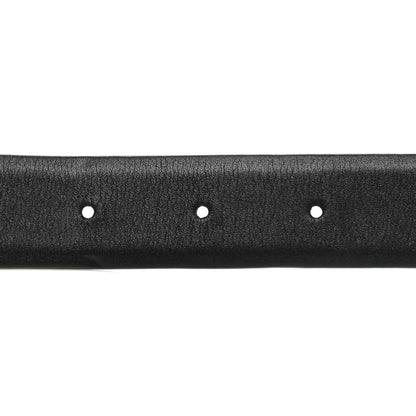 Chanel Calfskin Pearl Belt 80 32 Black 3 of 8