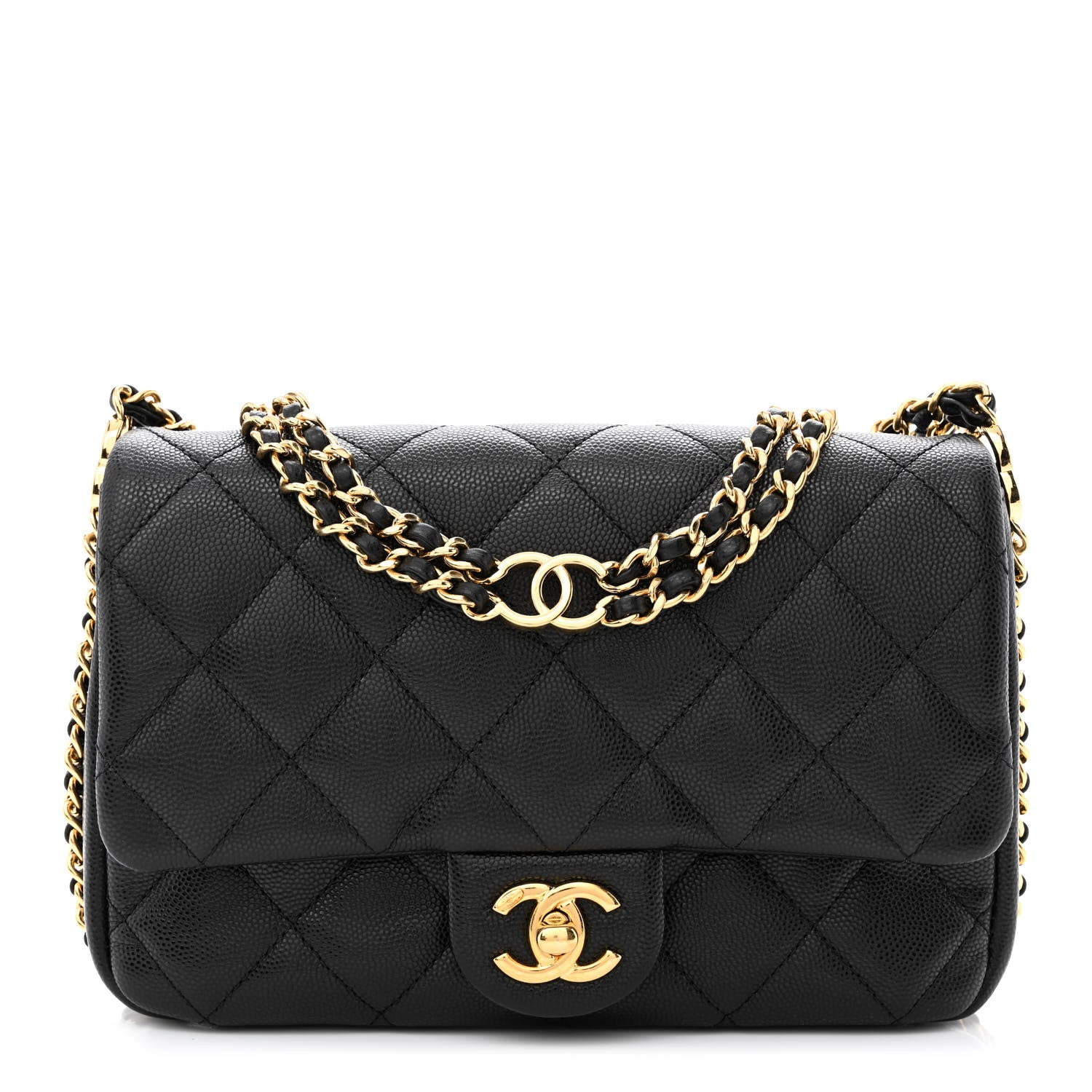 Chanel Caviar Quilted Mini CC You Flap Black 1 of 10