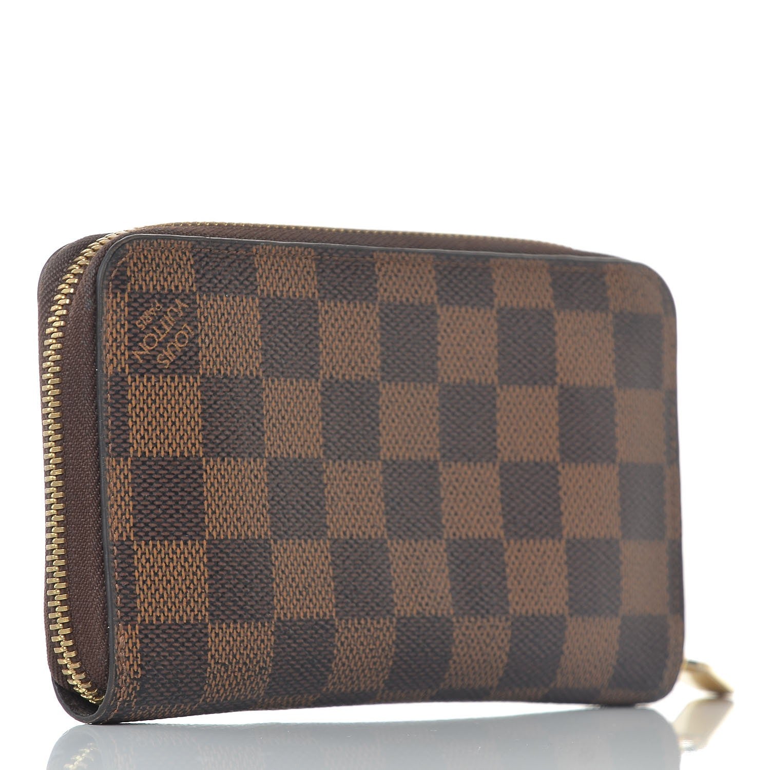 Louis Vuitton Damier Ebene Zippy Compact Wallet 3 of 12