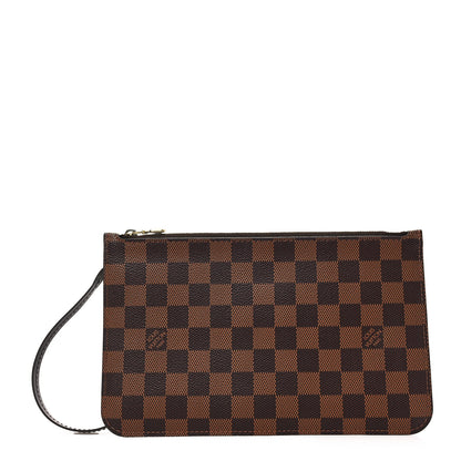 Louis Vuitton Damier Ebene Neverfull MM GM Pochette 1 of 6