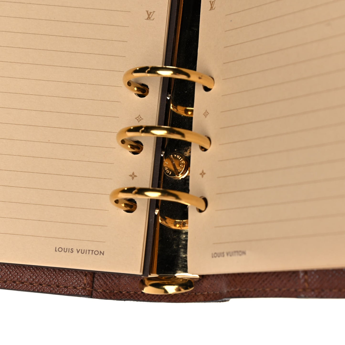 Monogram Medium Ring Agenda Cover
