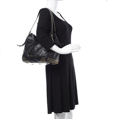 Burberry Lambskin Bridle Studs Small Canterbury Tote Black 2 of 16