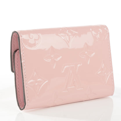 Louis Vuitton Vernis Key Pouch Rose Ballerine 3 of 7