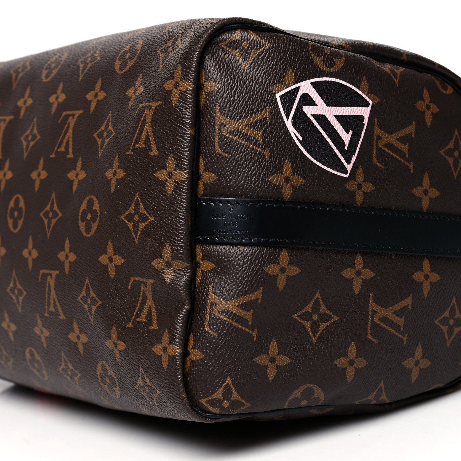 Louis Vuitton Monogram My World Tour Speedy Bandouliere 30 Black 8 of 9
