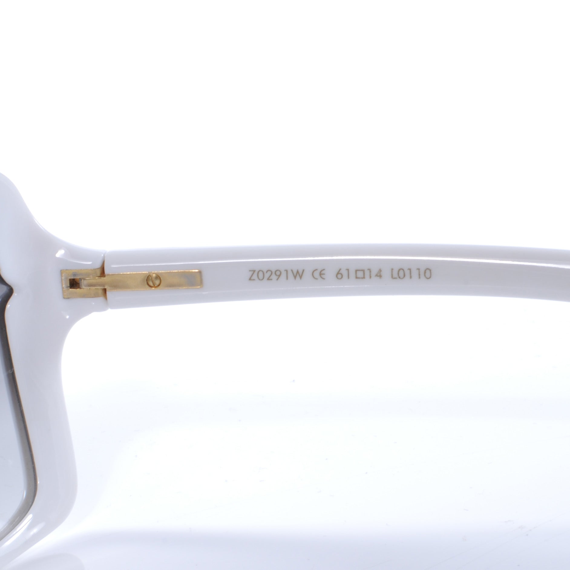 Louis Vuitton Flore Carre Sunglasses White 4 of 6