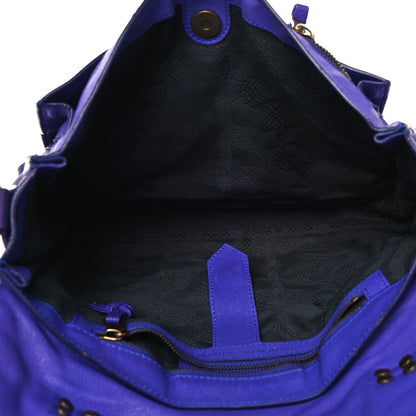 Proenza Schouler Lambskin Medium PS1 Satchel Purple Rain 4 of 20