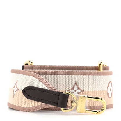 Louis Vuitton Jacquard Speedy Bandouliere 20 Shoulder Strap Beige Brown 1 of 3