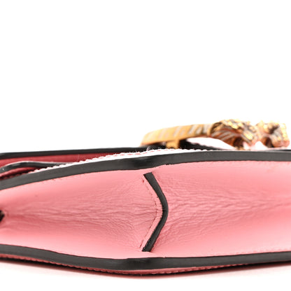 Gucci Azalea Calfskin Enamel Super Mini Dionysus Shoulder Bag New Cherry Red Wild Rose Off White 8 of 10