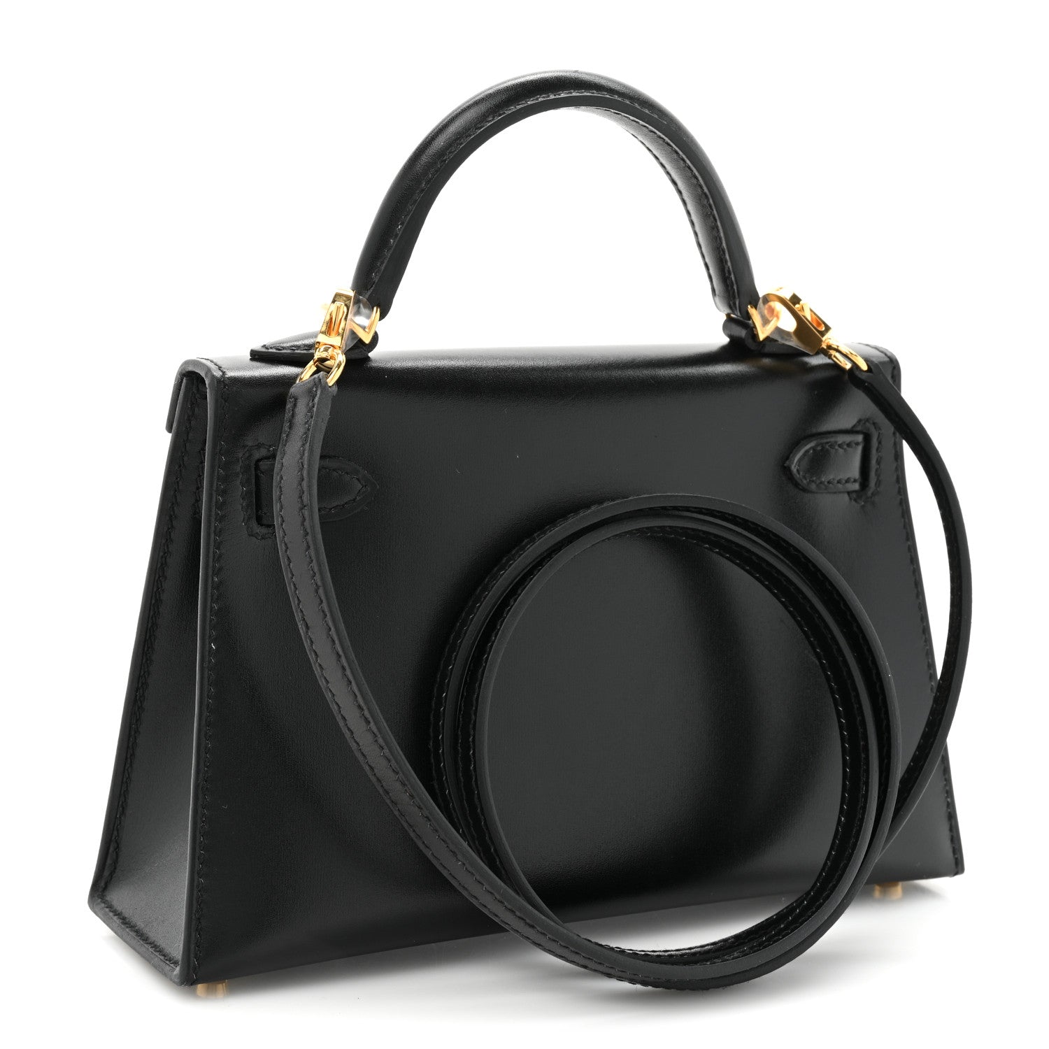 Hermes Box Mini Kelly Sellier 20 Black 3 of 12