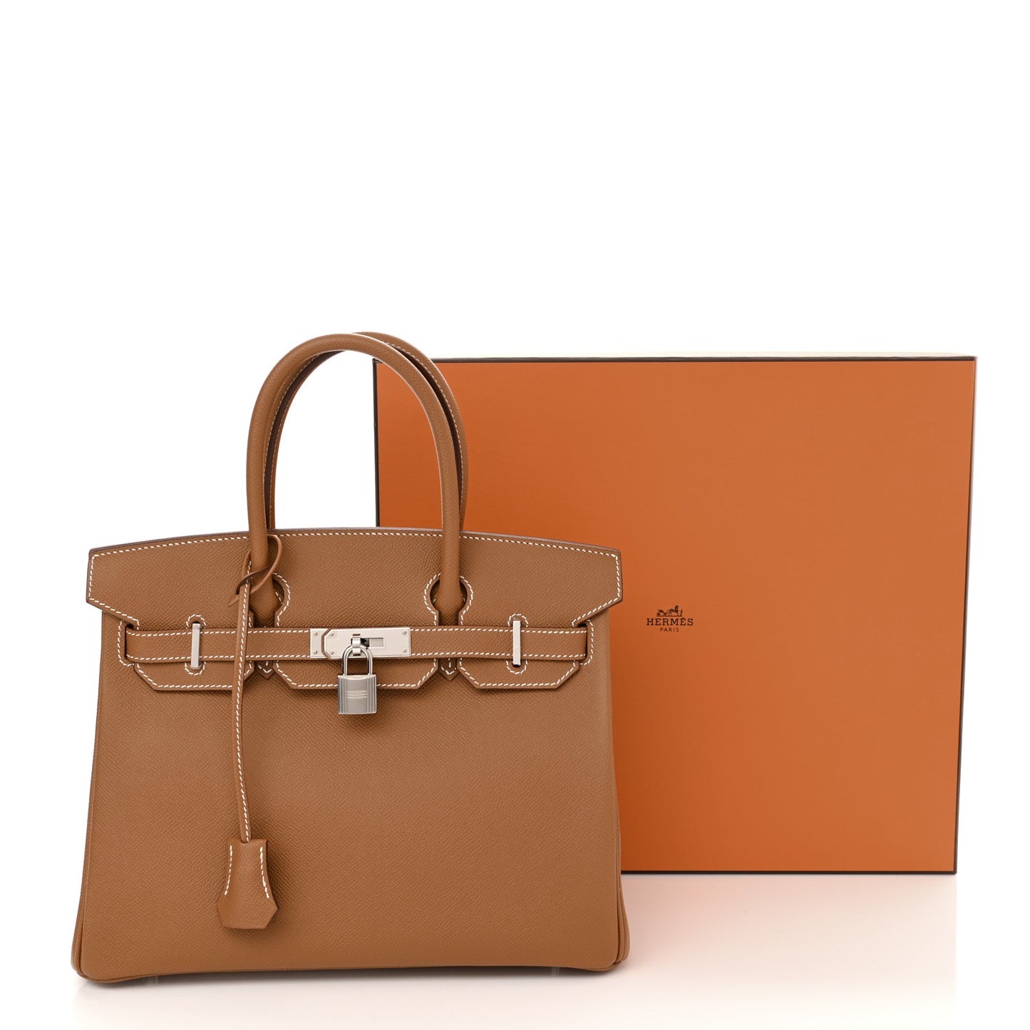 Epsom Birkin 30 Gold
