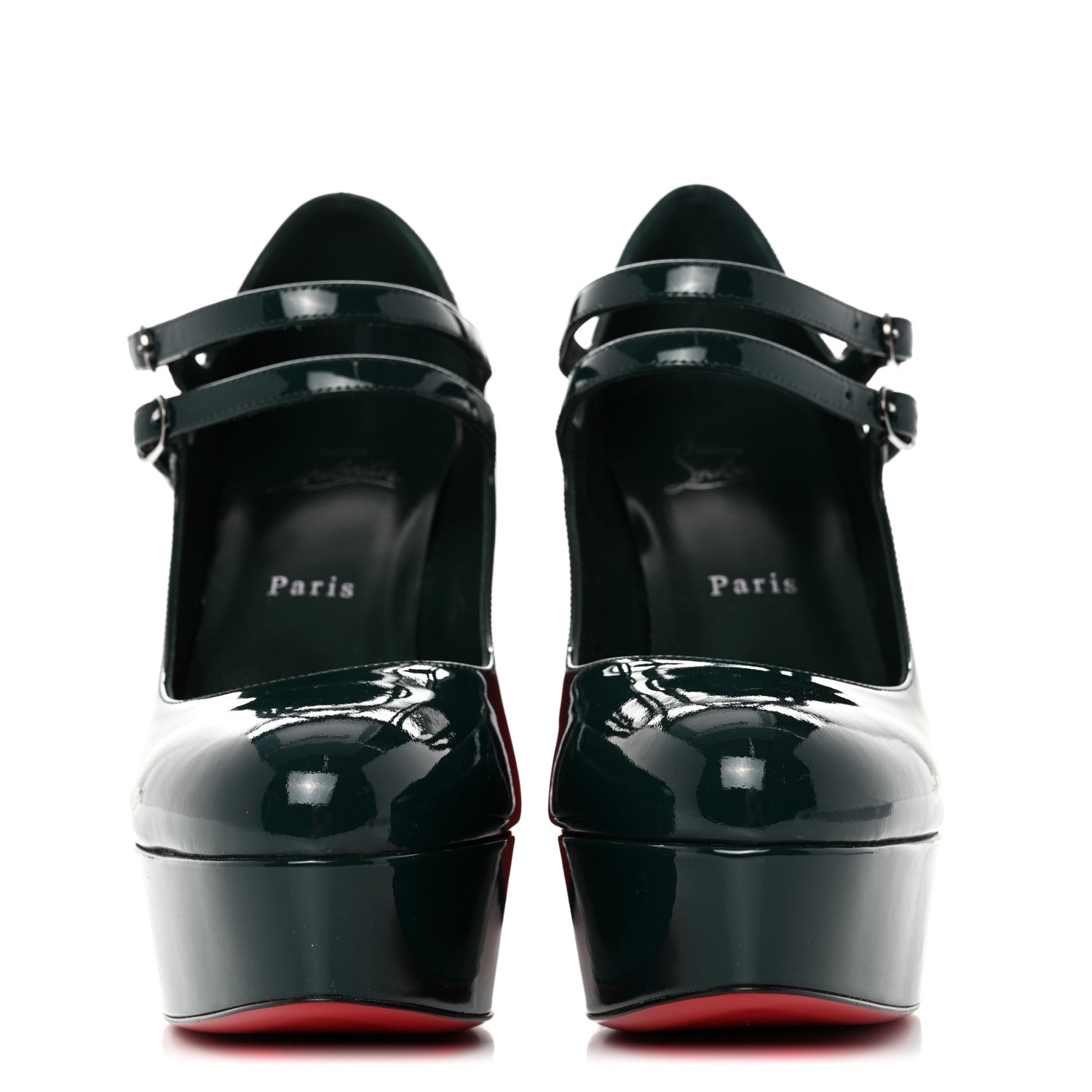 Christian Louboutin Patent Movida Jane 130 Platform Pump 41 Vosges 2 of 8