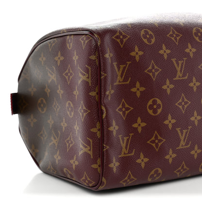 Louis Vuitton Monogram Mirage Speedy 30 Bordeaux 8 of 9