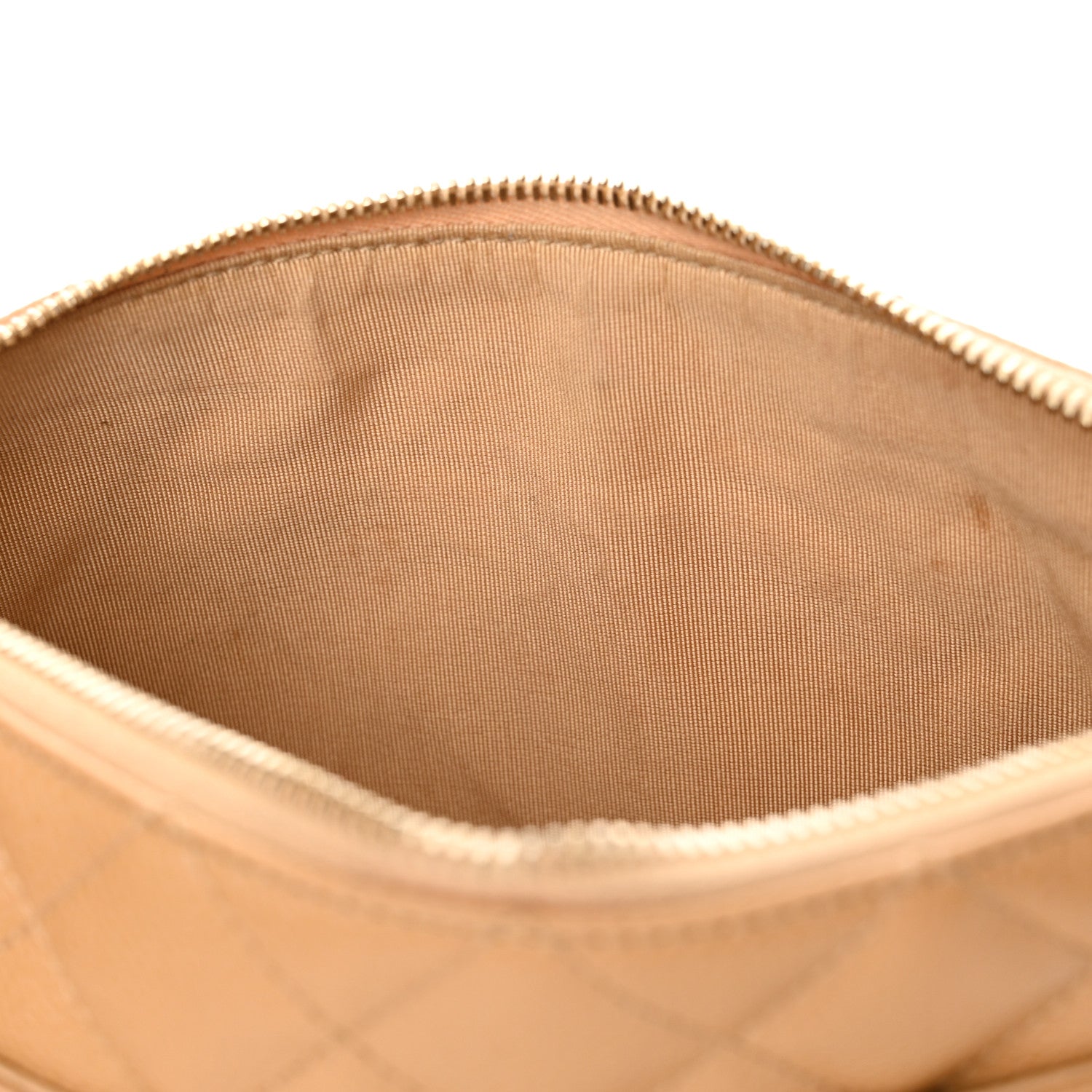 Chanel Caviar Quilted Timeless CC Shoulder Bag Beige 12 of 15