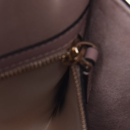 Valentino Garavani Vitello Sequin Embellished Small Glam Lock Rockstud Flap Poudre 11 of 11