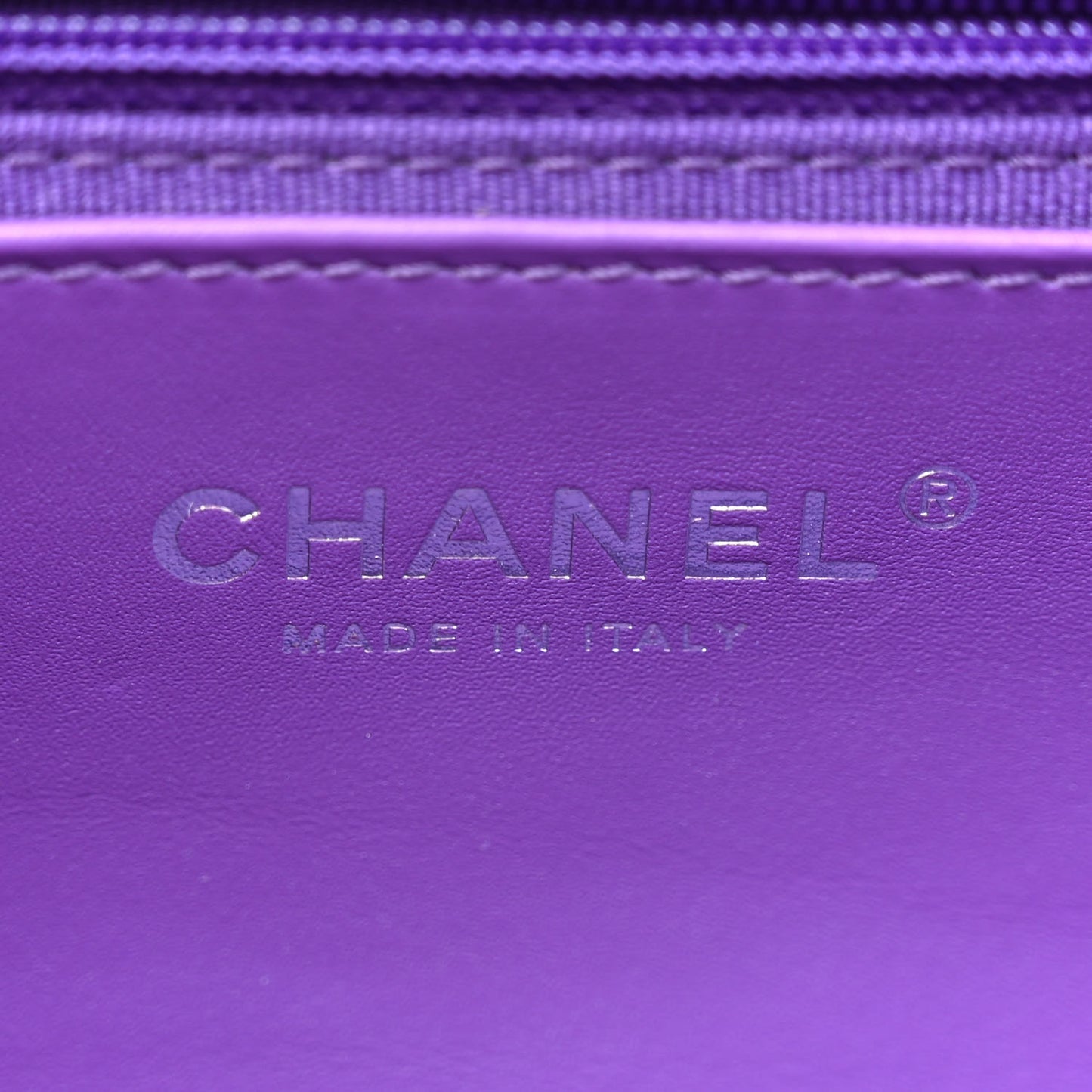 Shaded Caviar Quilted My Everything Small Flap Purple Light Purple