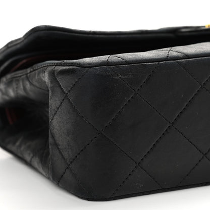 Chanel Lambskin Quilted Small Double Flap Black 9 of 14