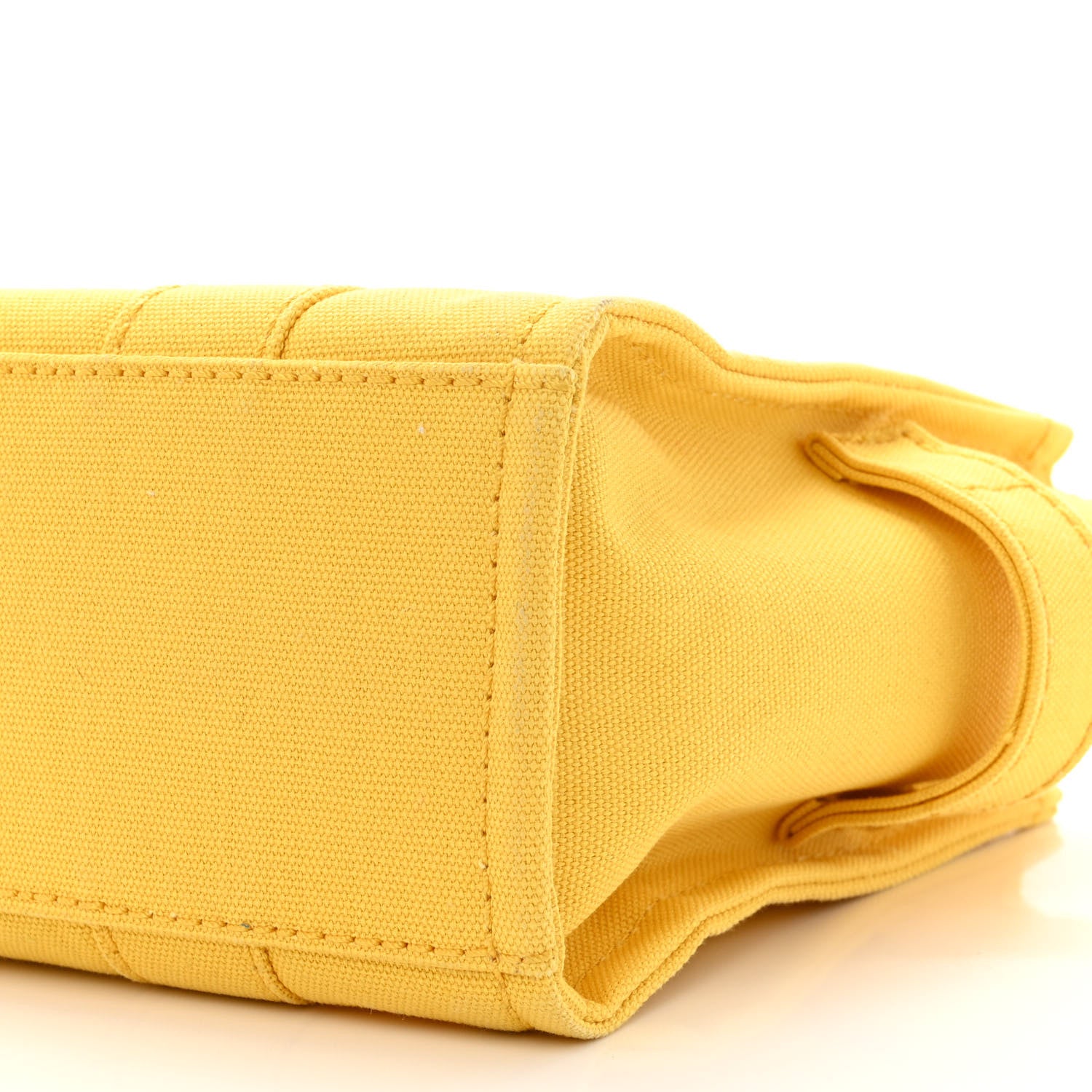 Marc Jacobs X PEANUTS Canvas The Snoopy Mini Tote Bag Yellow 9 of 13