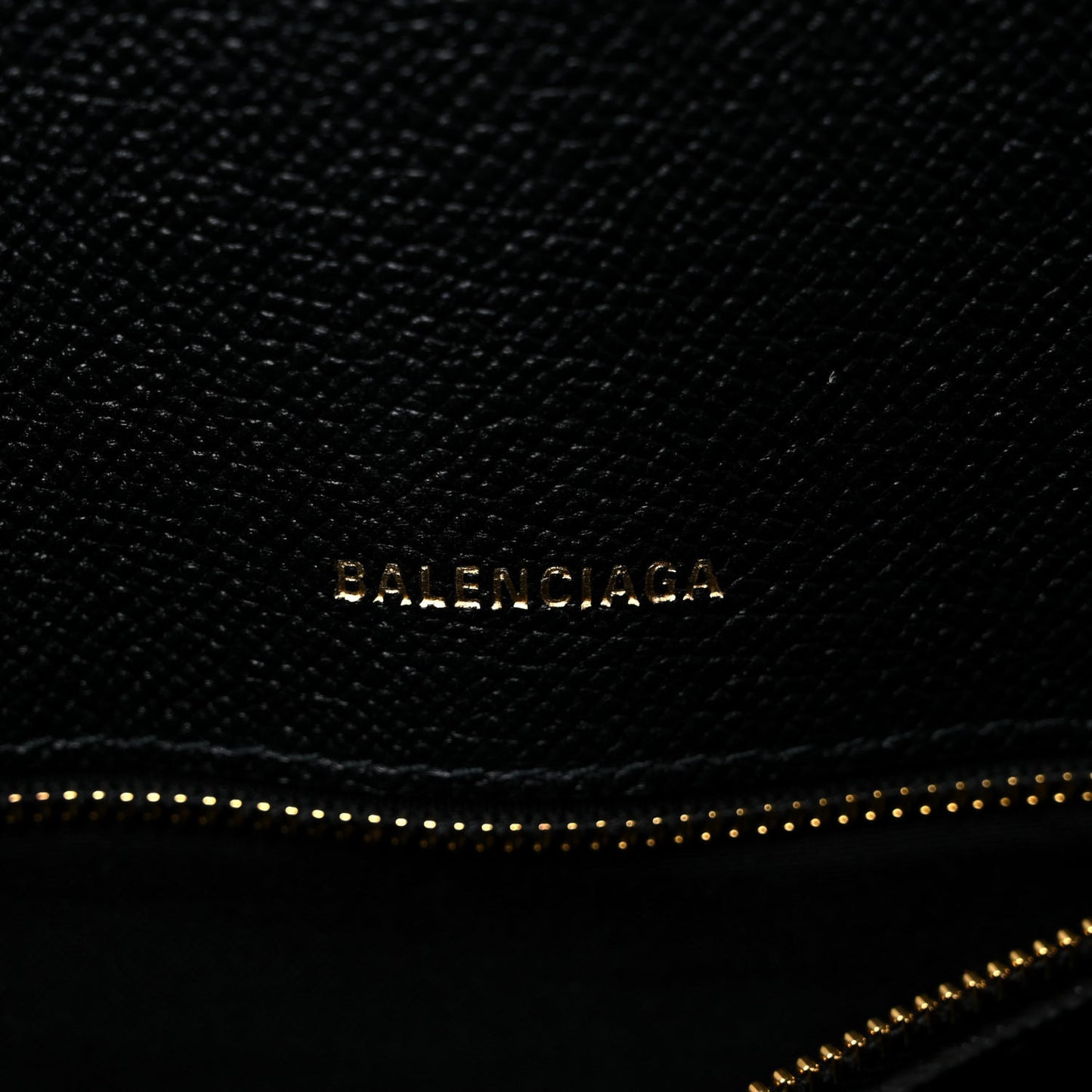 Signature Grained Calfskin Logo M Ville Top Handle Bag Acid Pink