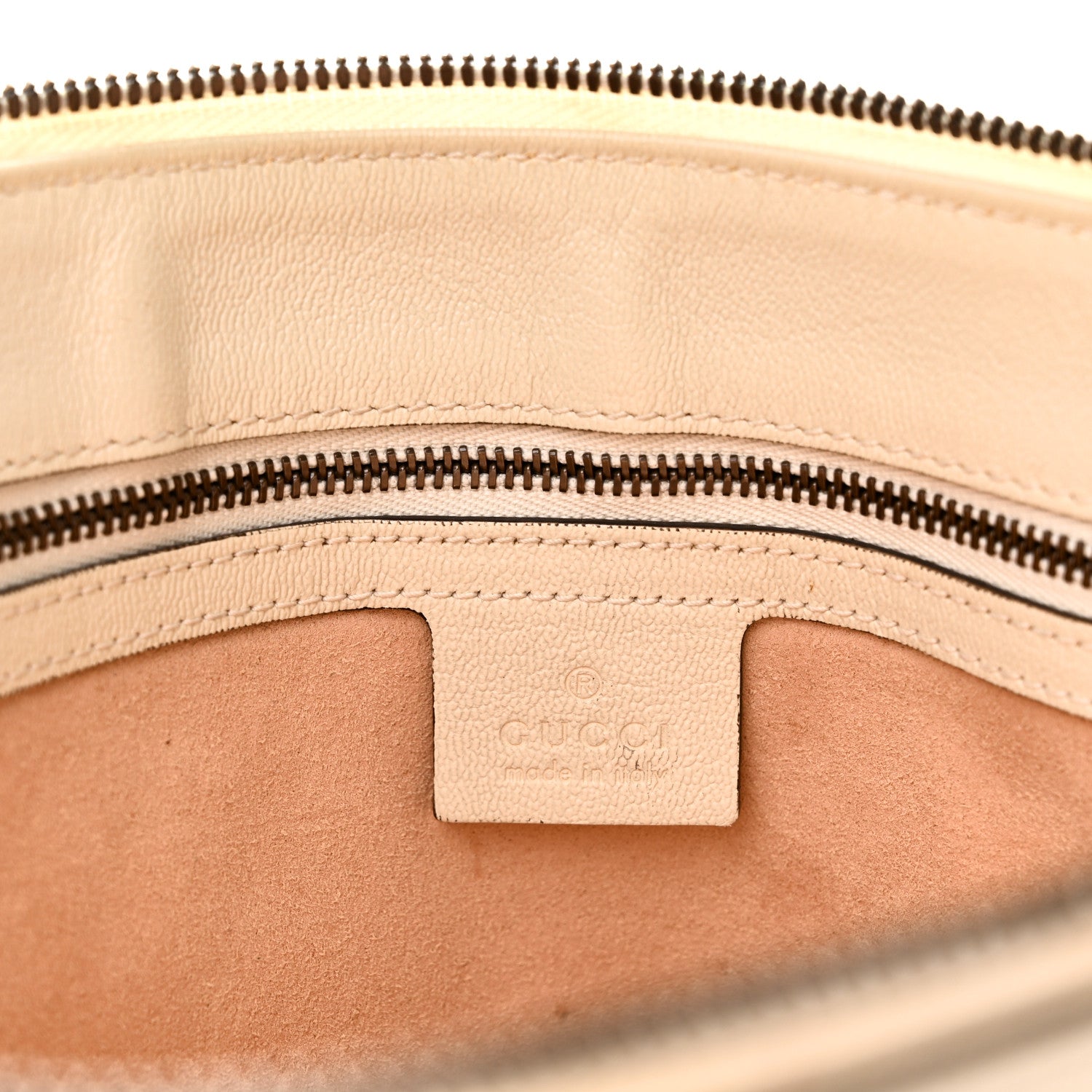 Gucci New Sakai Calfskin Lux Dahlia Chain Shoulder Bag Mystic White 7 of 12