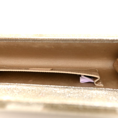 Jimmy Choo Acrylic Glitter Sweetie Clutch Champagne 5 of 16
