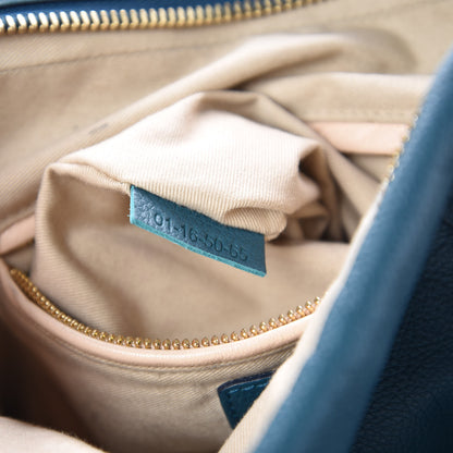 Chloe Calfskin Medium Paraty Peacock Blue 11 of 17