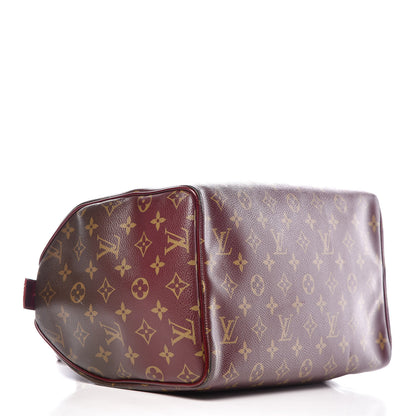 Louis Vuitton Monogram Mirage Speedy 30 Bordeaux 4 of 13