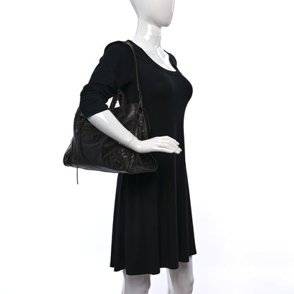 Balenciaga Chevre Classic Hardware City Chocolate 2 of 10