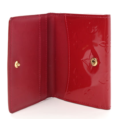 Louis Vuitton Vernis Elise Wallet Pomme D'Amour 10 of 14