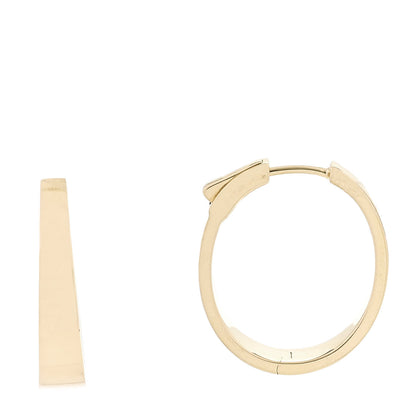 Anita Ko 18K Yellow Gold Classic Meryl Hoop Earrings 1 of 5