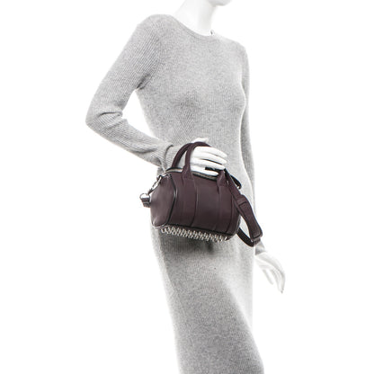 Alexander Wang Pebbled Calfskin Mini Rockie Matte Oxblood 3 of 8