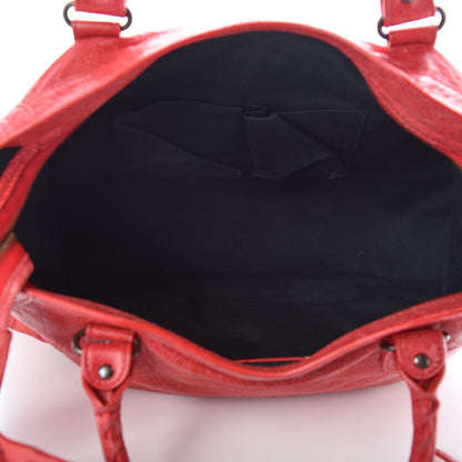 Balenciaga Agneau Classic Hardware City Rouge Cardinal 6 of 15
