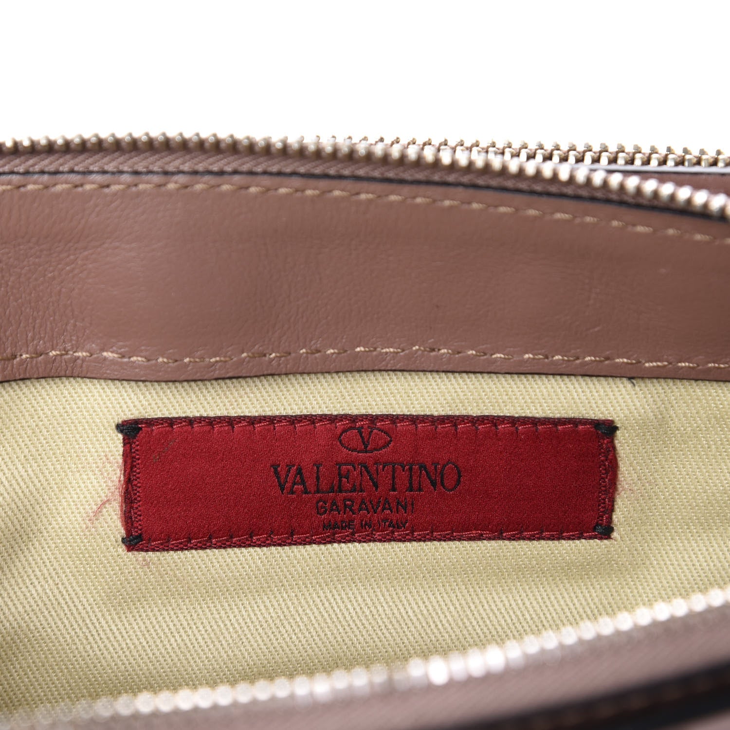 Valentino Garavani Vitello Rockstud Crossbody Bag Brown 8 of 11