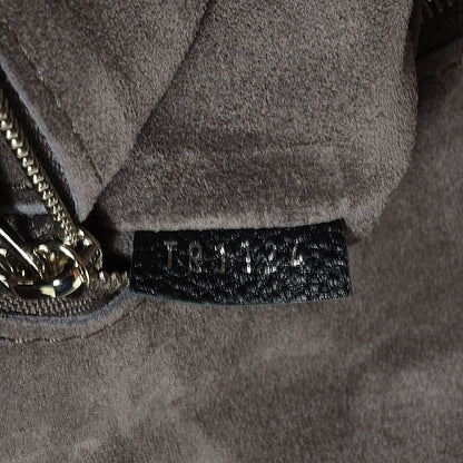 Louis Vuitton Veau Cachemire Soft Lockit MM Black 7 of 8