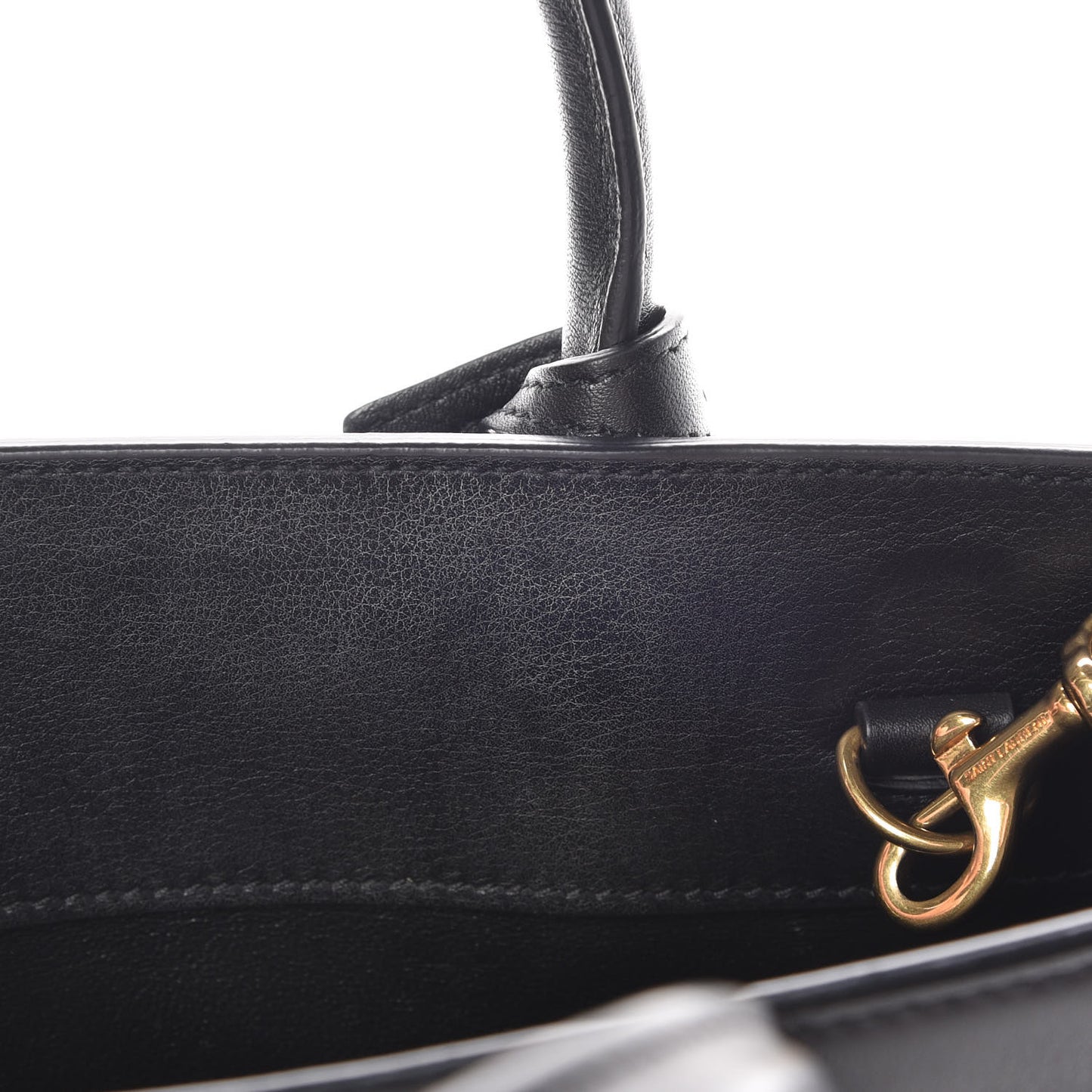 Calfskin Nano Sac de Jour Black