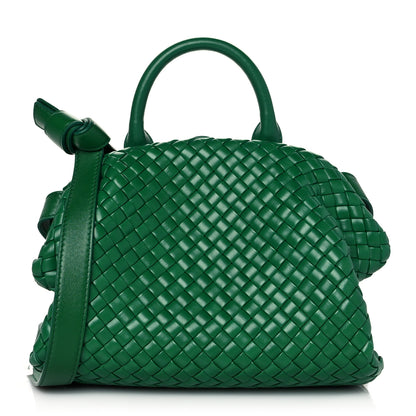 Bottega Veneta Nappa Intrecciato Small Padded The Handle Tote Racing Green 1 of 10