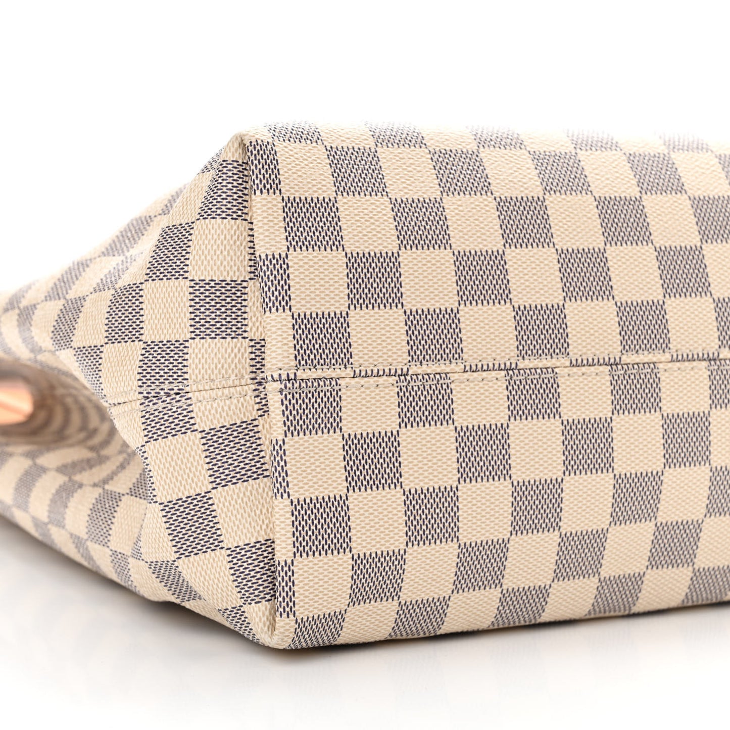 Damier Azur Graceful MM Rose Ballerine