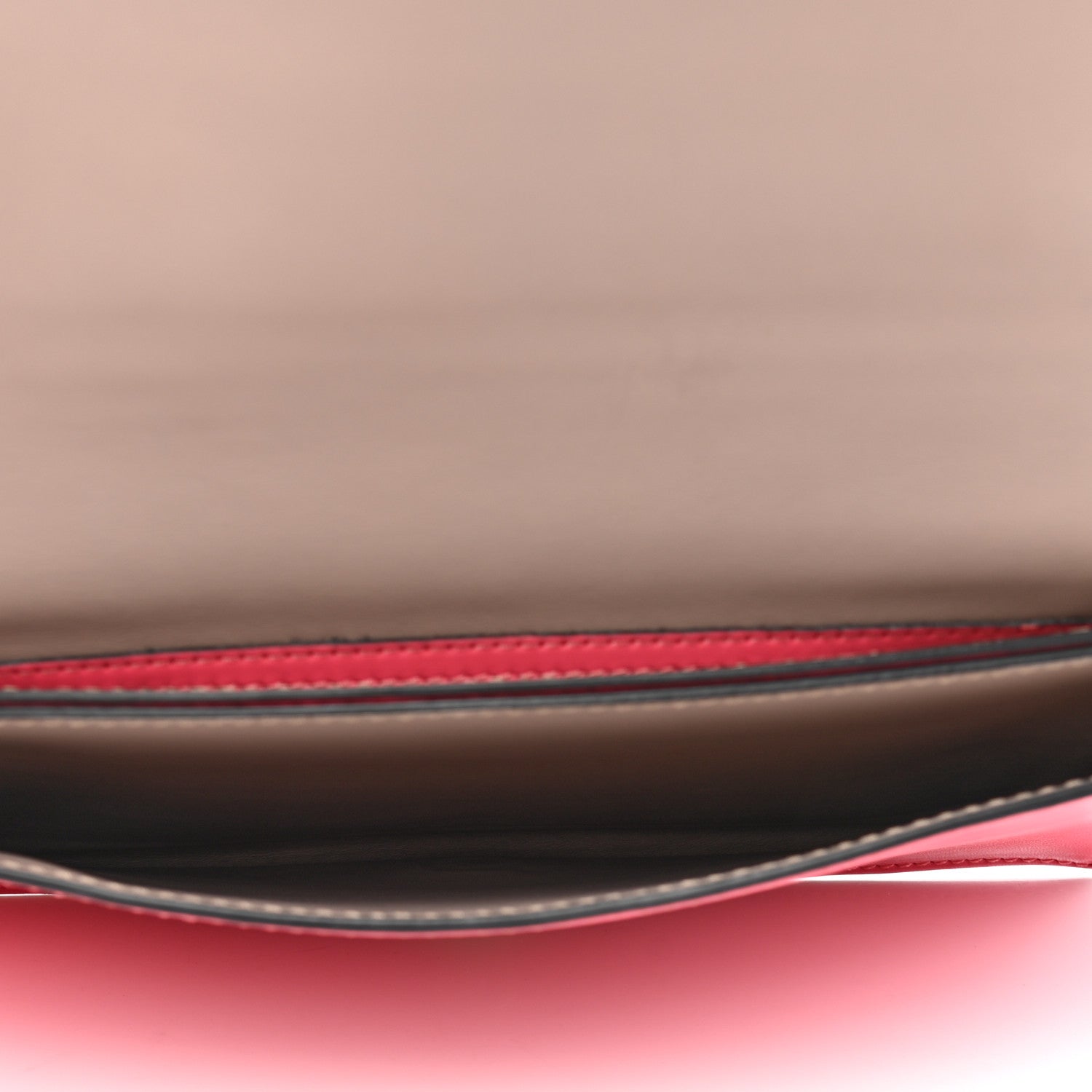 Valentino Garavani Nappa Rockstud Wristlet Clutch Deep Rose 4 of 5