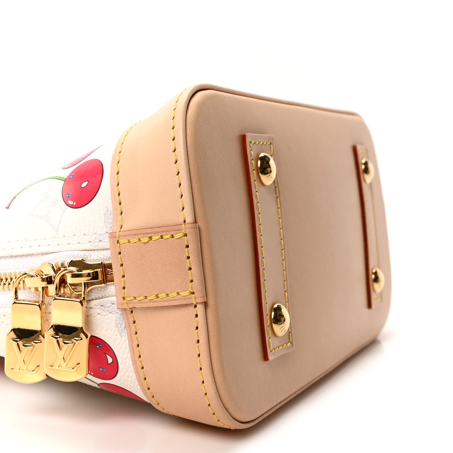 LV X TM Monogram Cerises Alma BB White