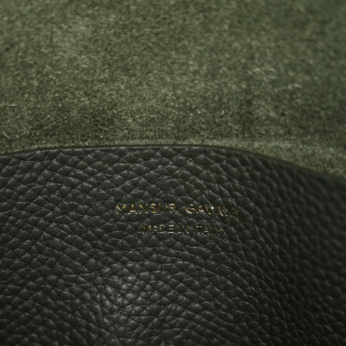 Pebbled Calfskin Everyday Cabas Seaweed