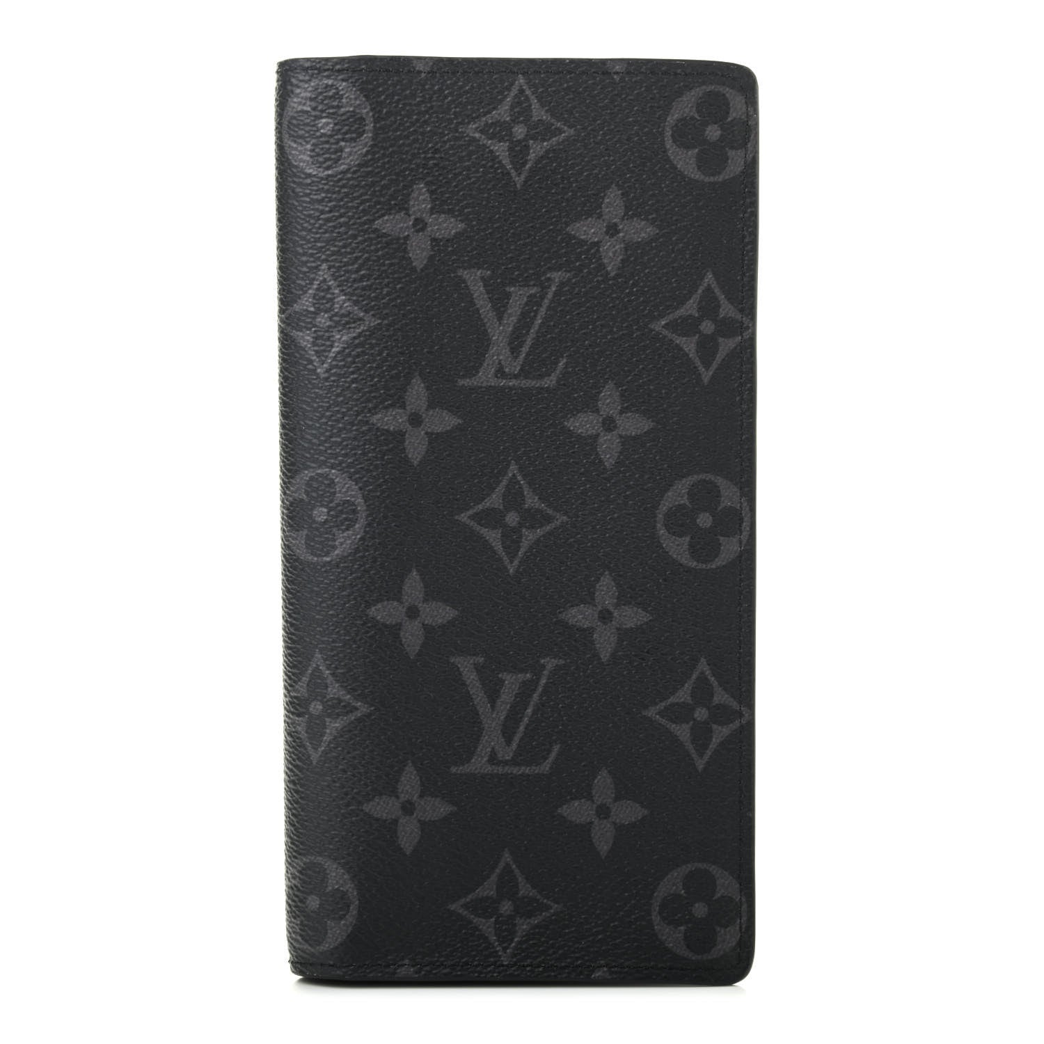 Louis Vuitton Monogram Eclipse Brazza Wallet 1 of 6