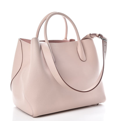 Christian Dior Supple Grained Calfskin Large Open Bar Tote Rose Poudre 3 of 8