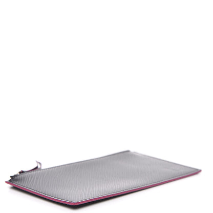 Louis Vuitton Epi Felicie Chain Wallet Zippered Insert Black Hot Pink 4 of 6